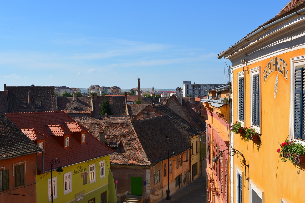 sibiu building center free photo