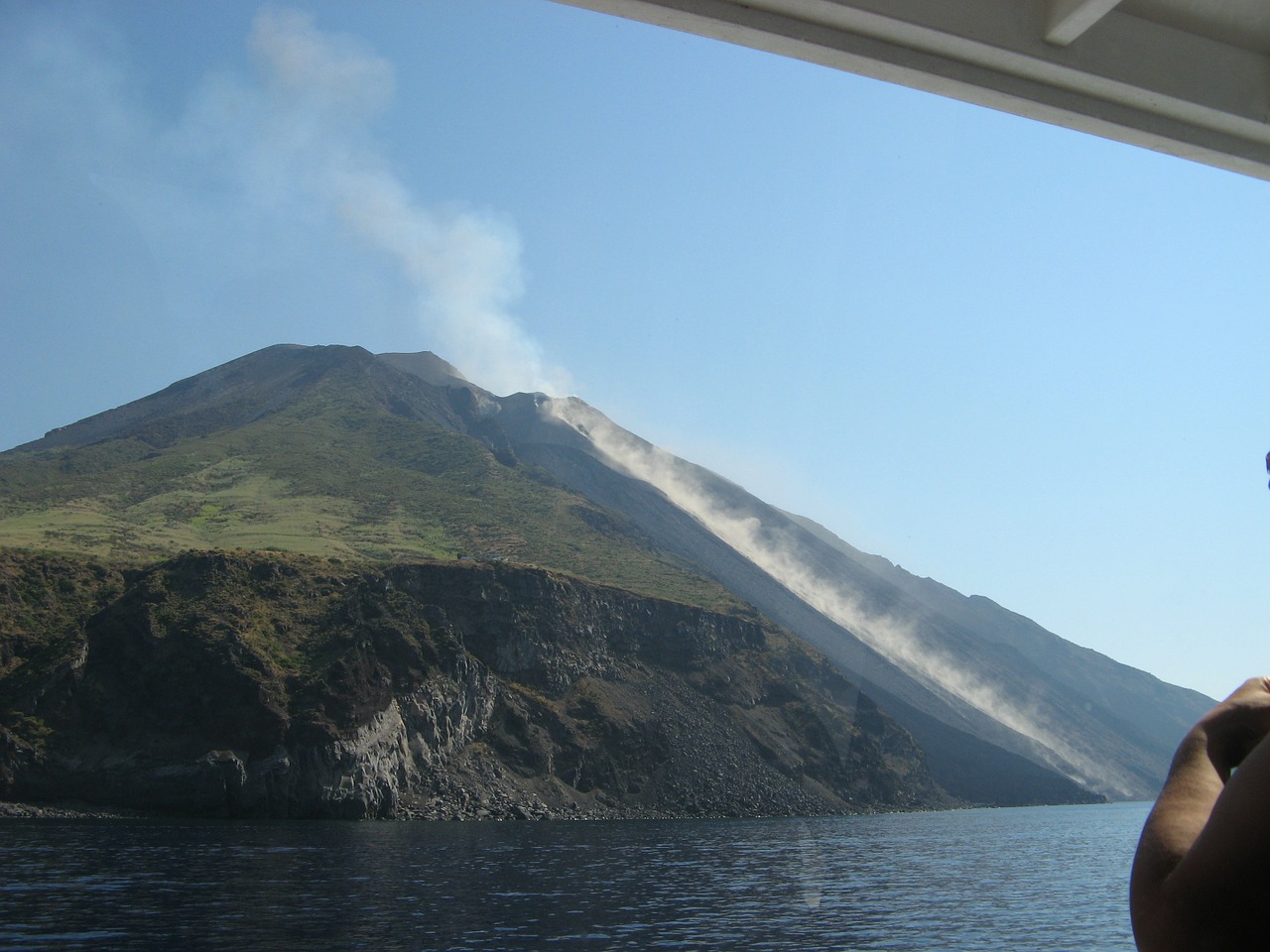sicily stromboli volcano free photo