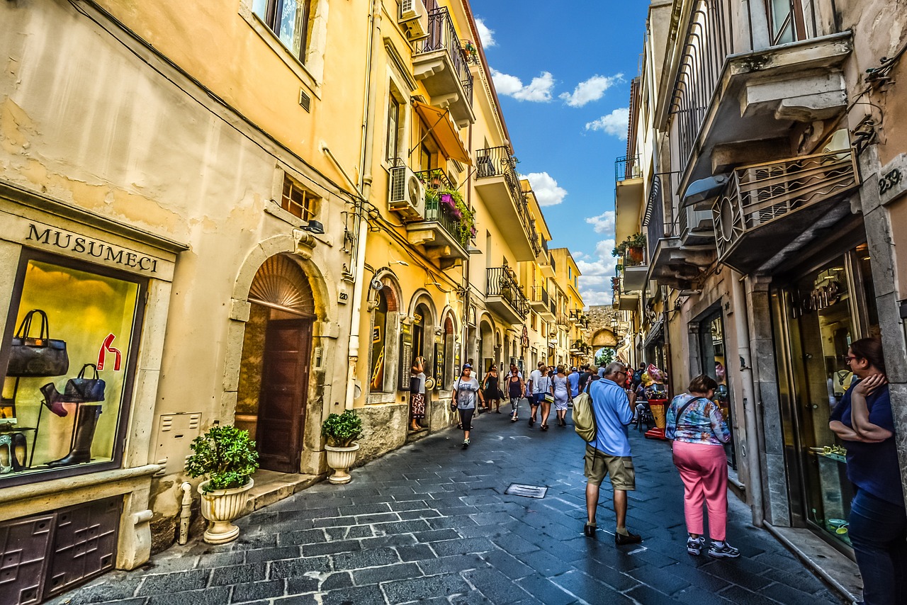 sicily tourism tourist free photo