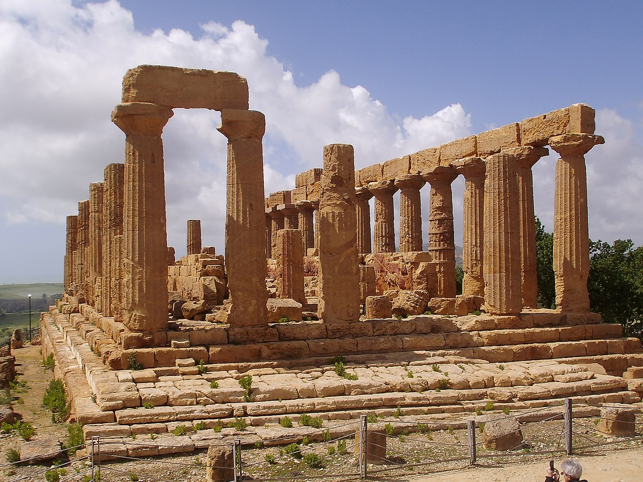 sicily temple antiquity free photo