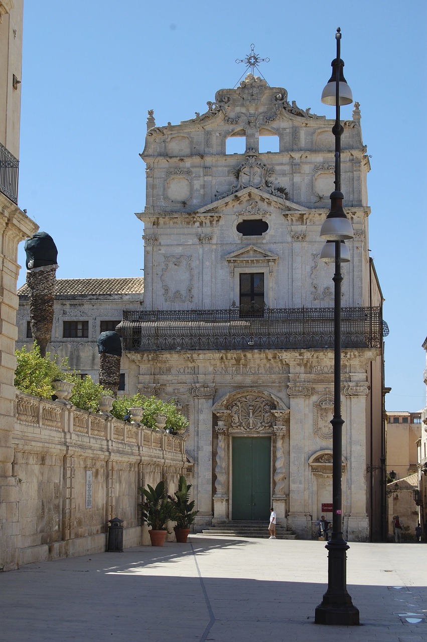 sicily syracuse church free photo