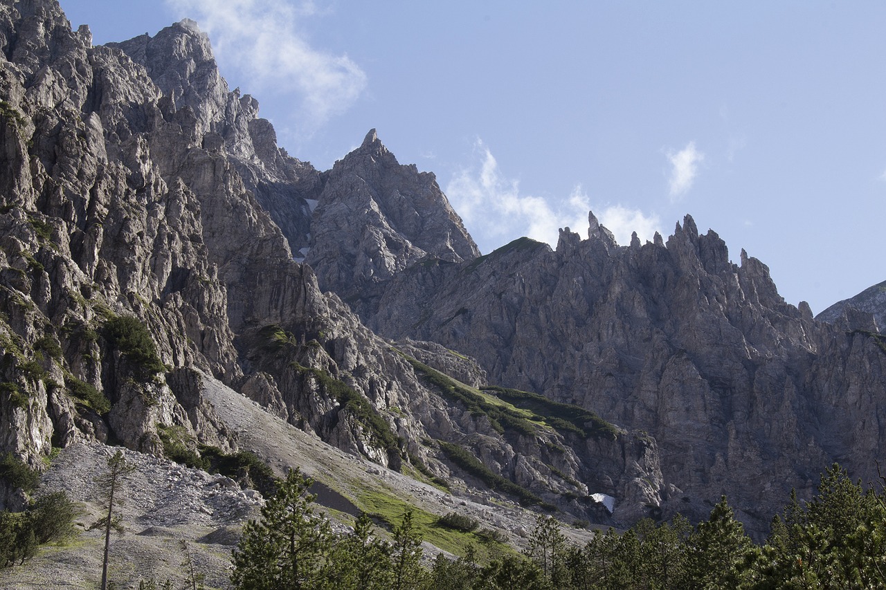 side mountains alpine free photo