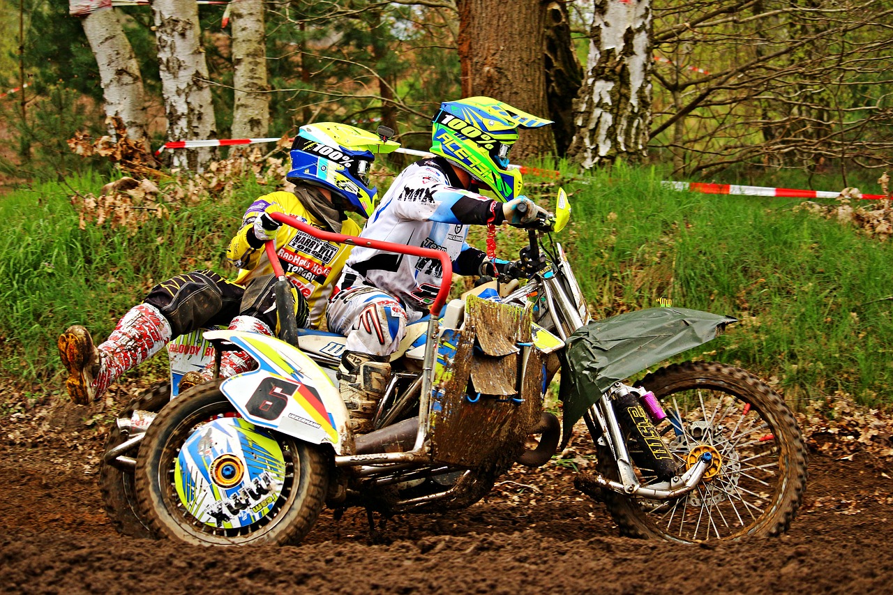 sidecar enduro motocross free photo