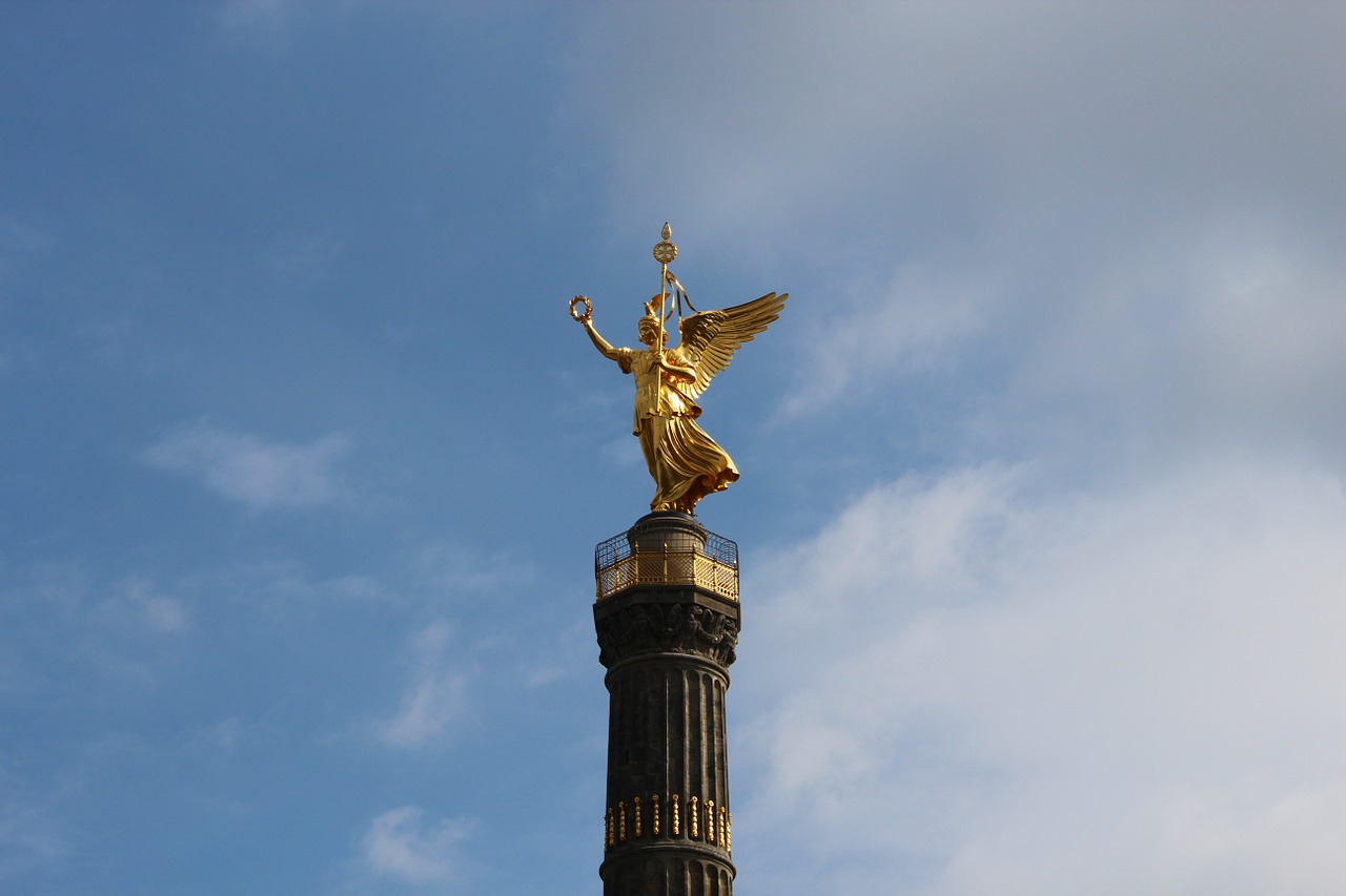siegessäule landmark berlin free photo