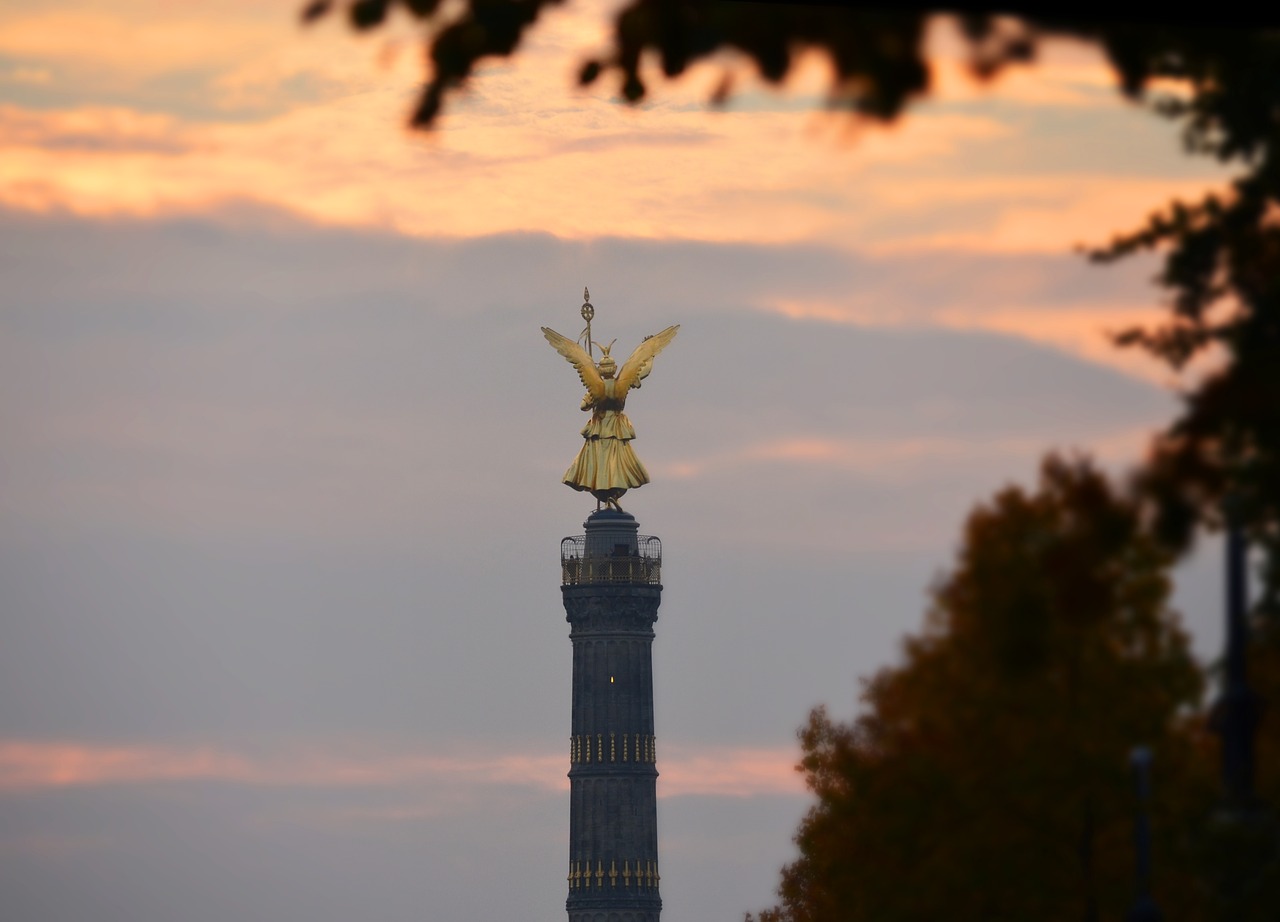 siegessäule berlin landmark free photo