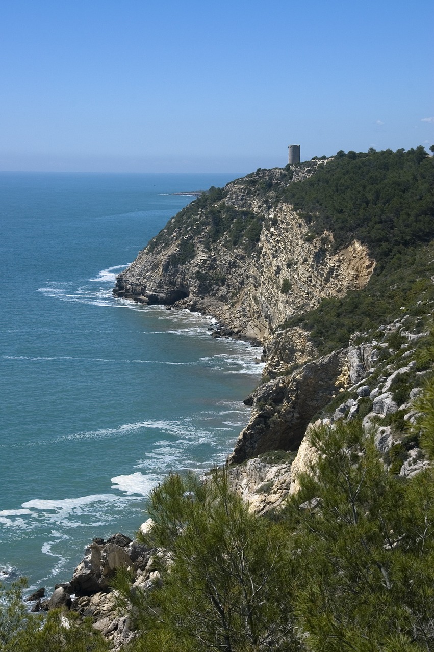 sierra d'irta spain seascape rocks free photo