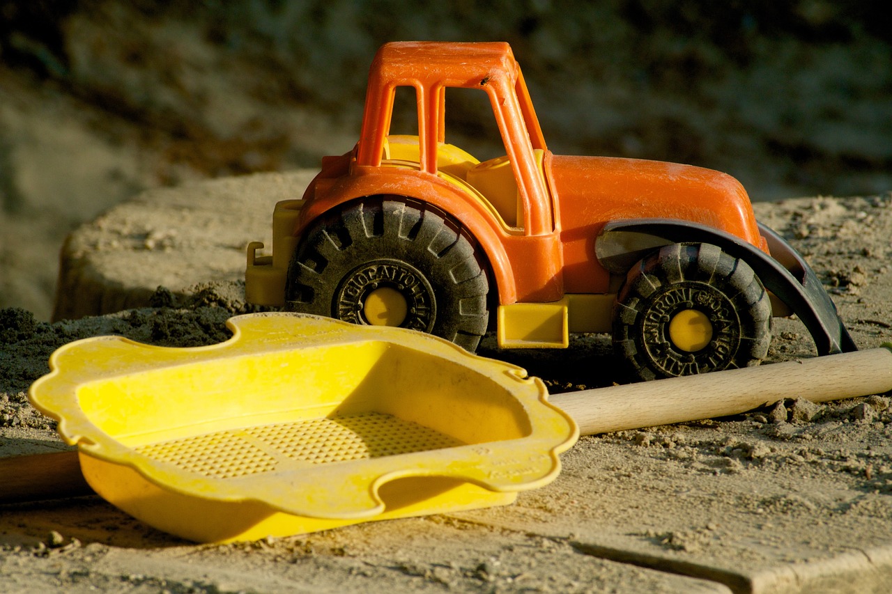 sieve tractor sand free photo