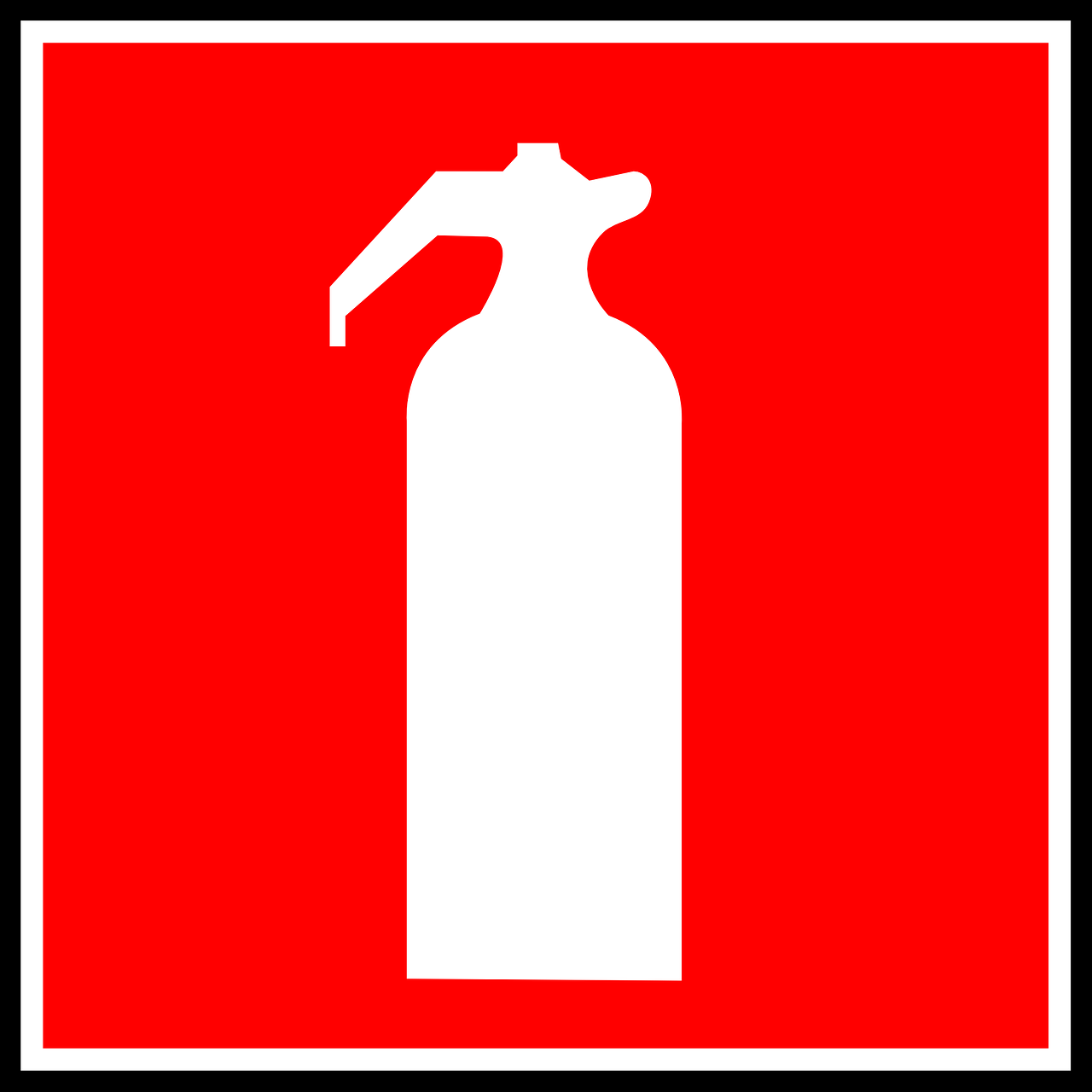 sign hydrant extinguisher free photo