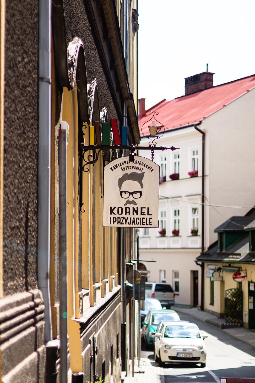 sign old town poland free photo