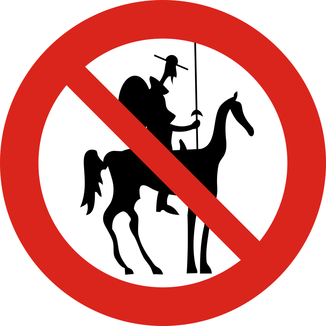 sign designation of the no background free photo