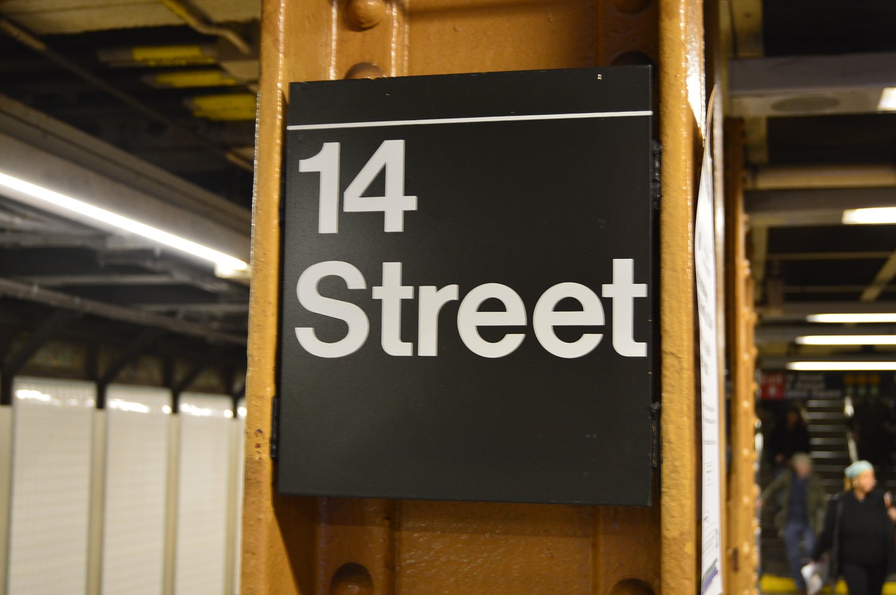 sign 14th street union square free photo