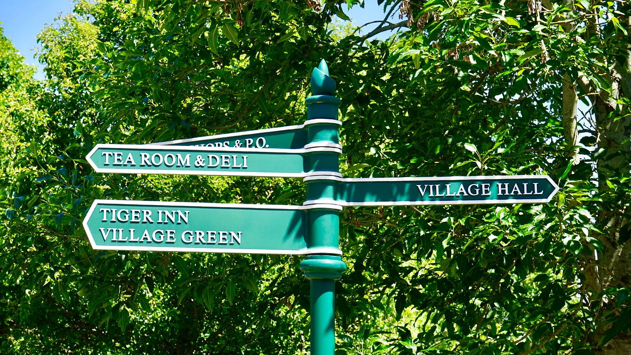 sign post directions post free photo