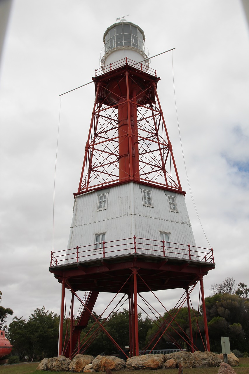 signal tower lighthouse ship signal free photo