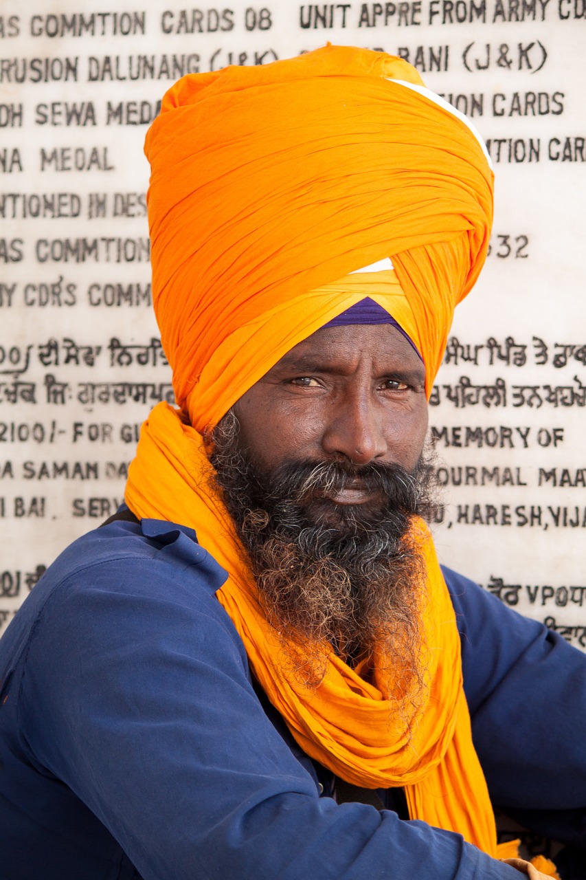 sikh india turban free photo