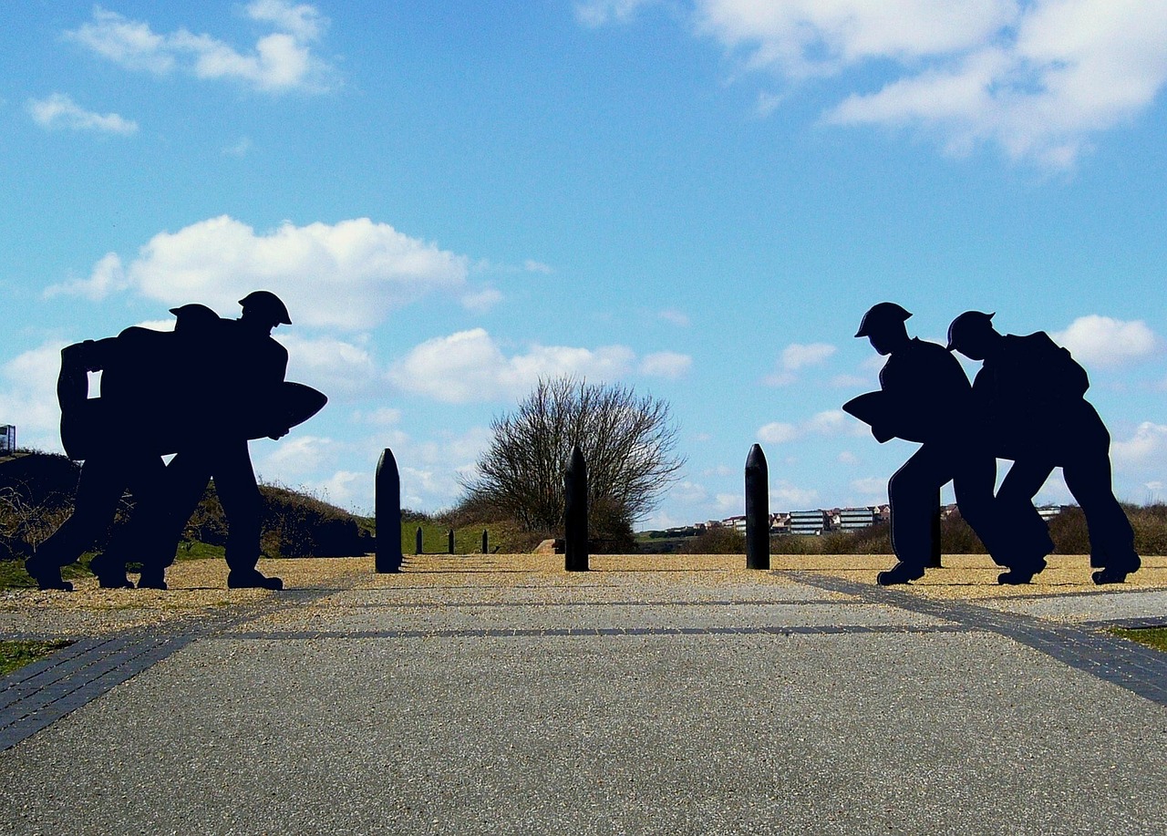 silhouette soldiers shell free photo