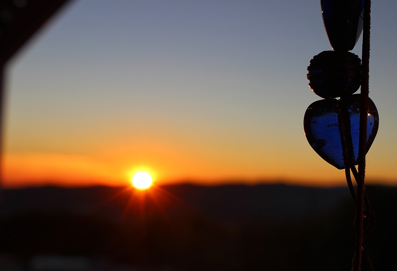 silhouette horizon nature free photo