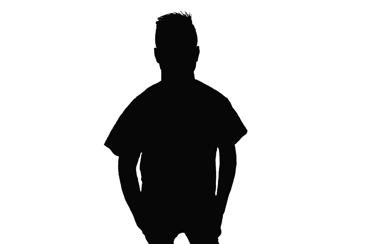 silhouette black boy free photo