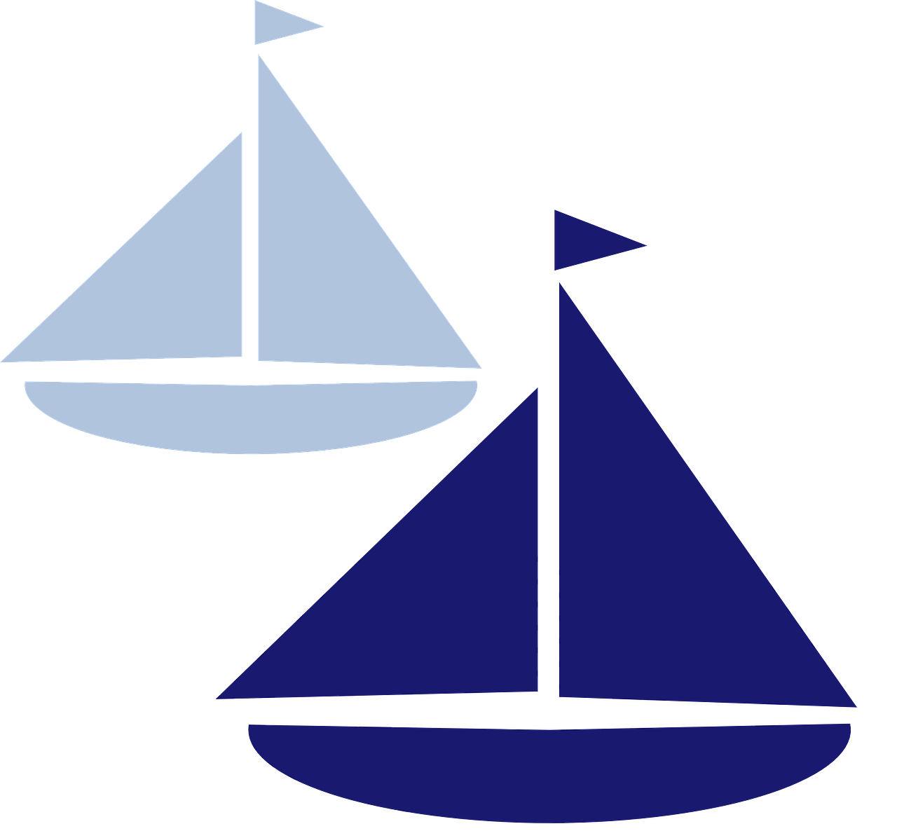 silhouette flag sailing free photo
