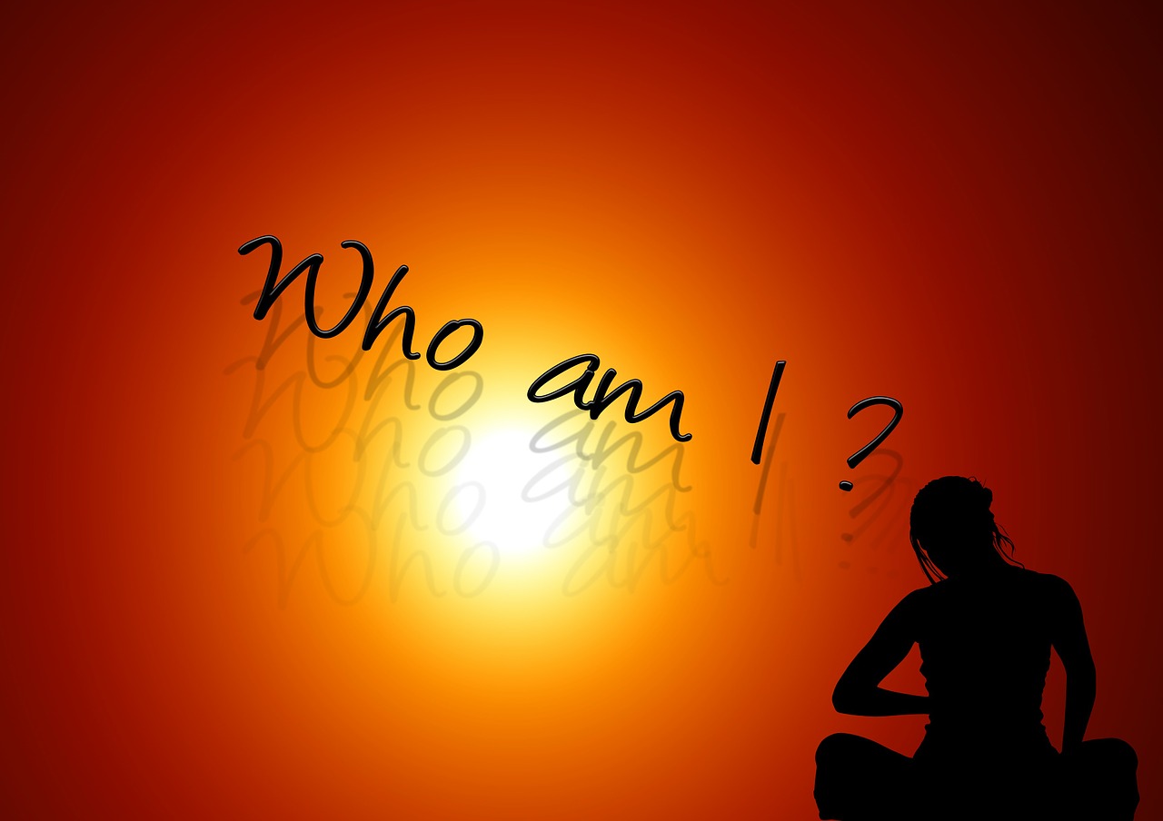 silhouette woman meditation free photo