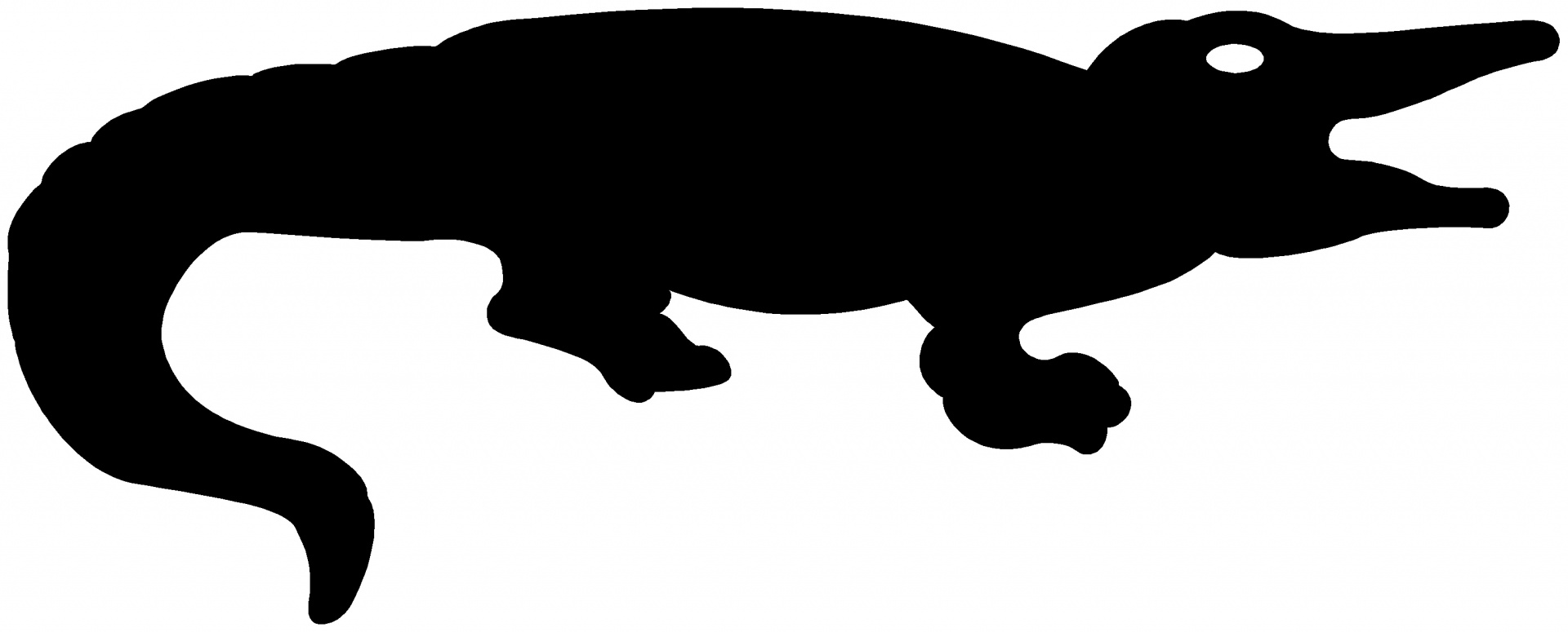 silhouette animal beast free photo