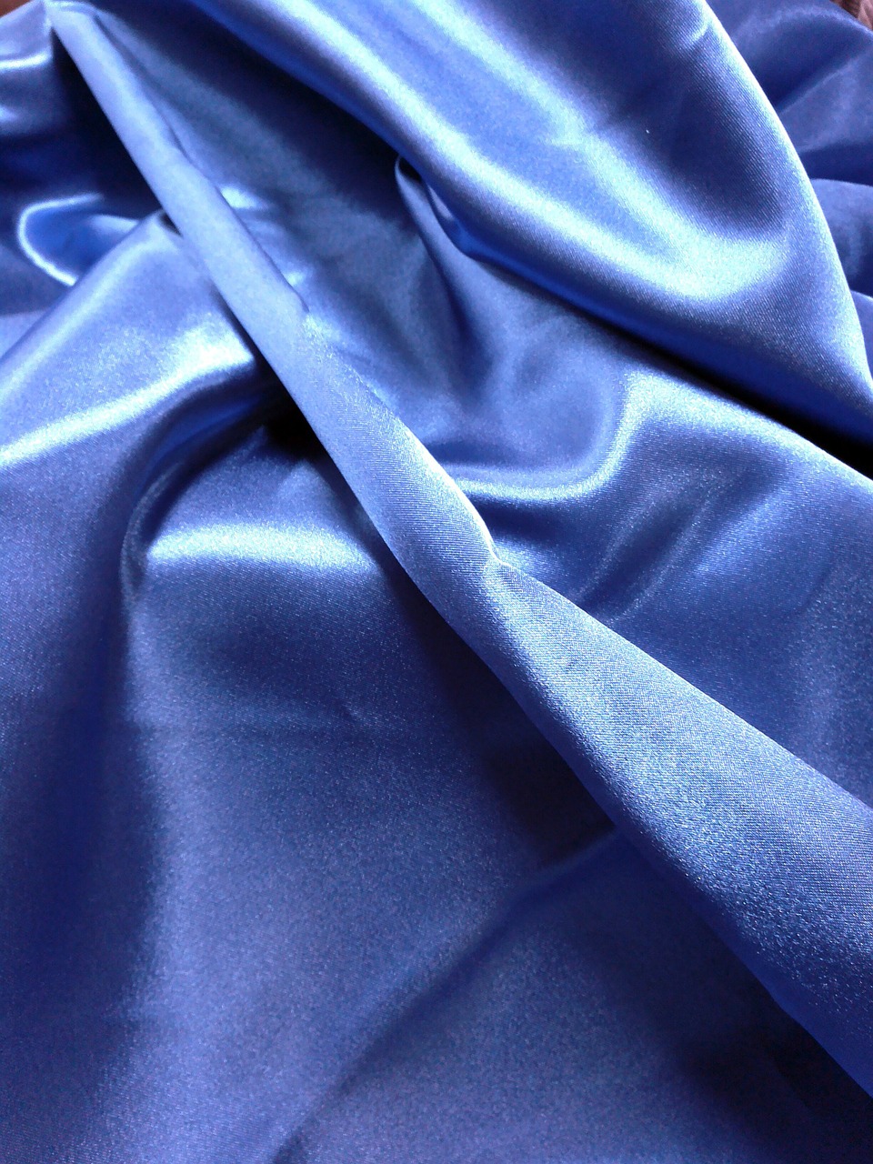 silk textile material free photo