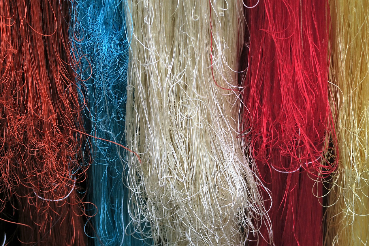 silk yarn silk weaving free photo