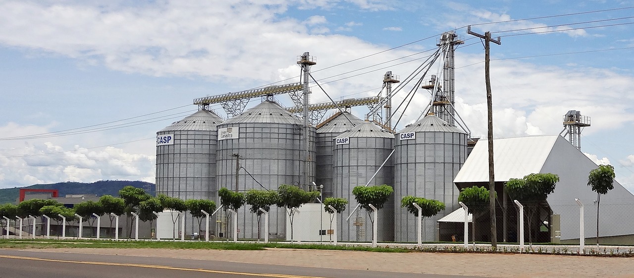 silos industry architecture free photo