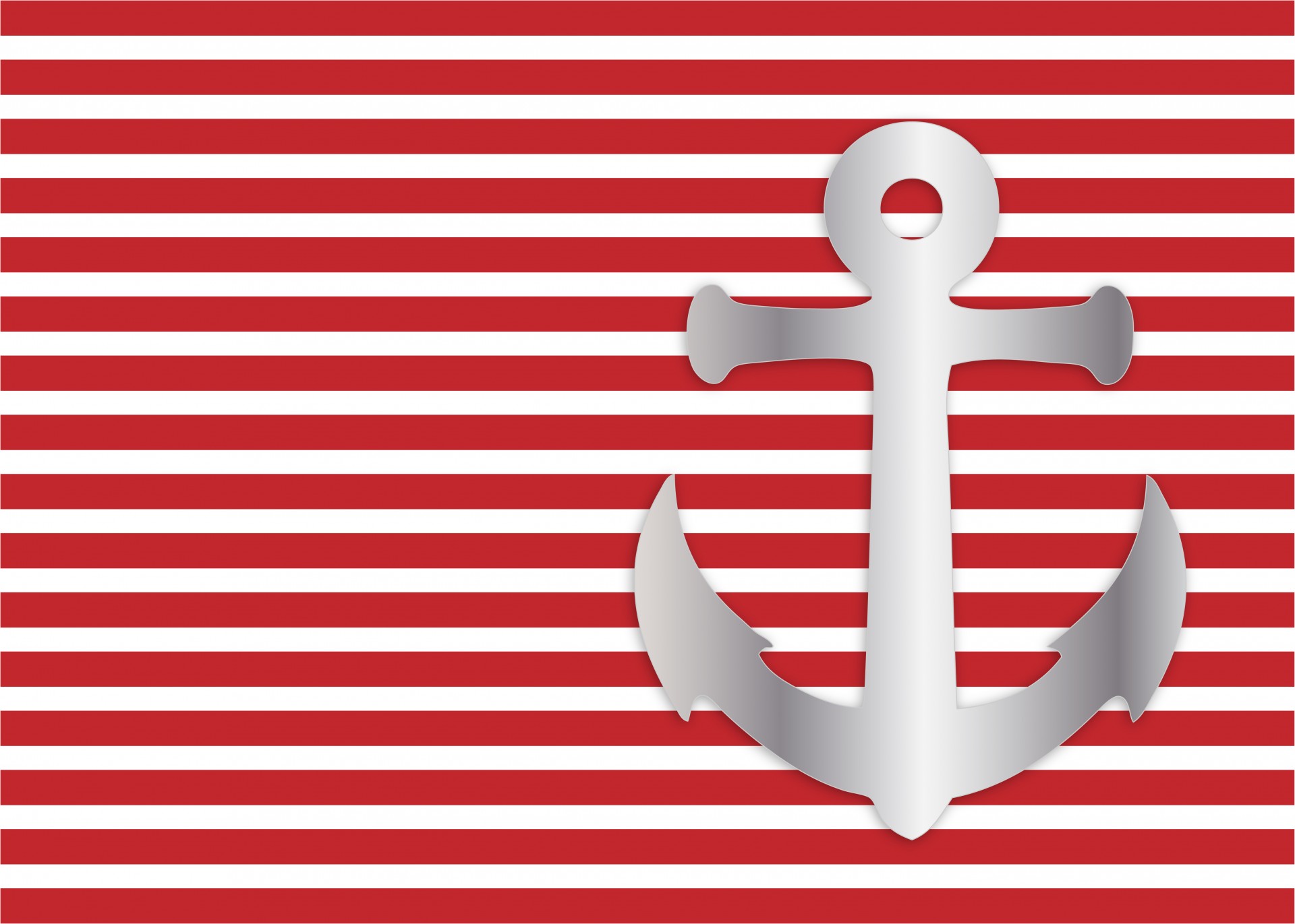 anchor silver stripe free photo
