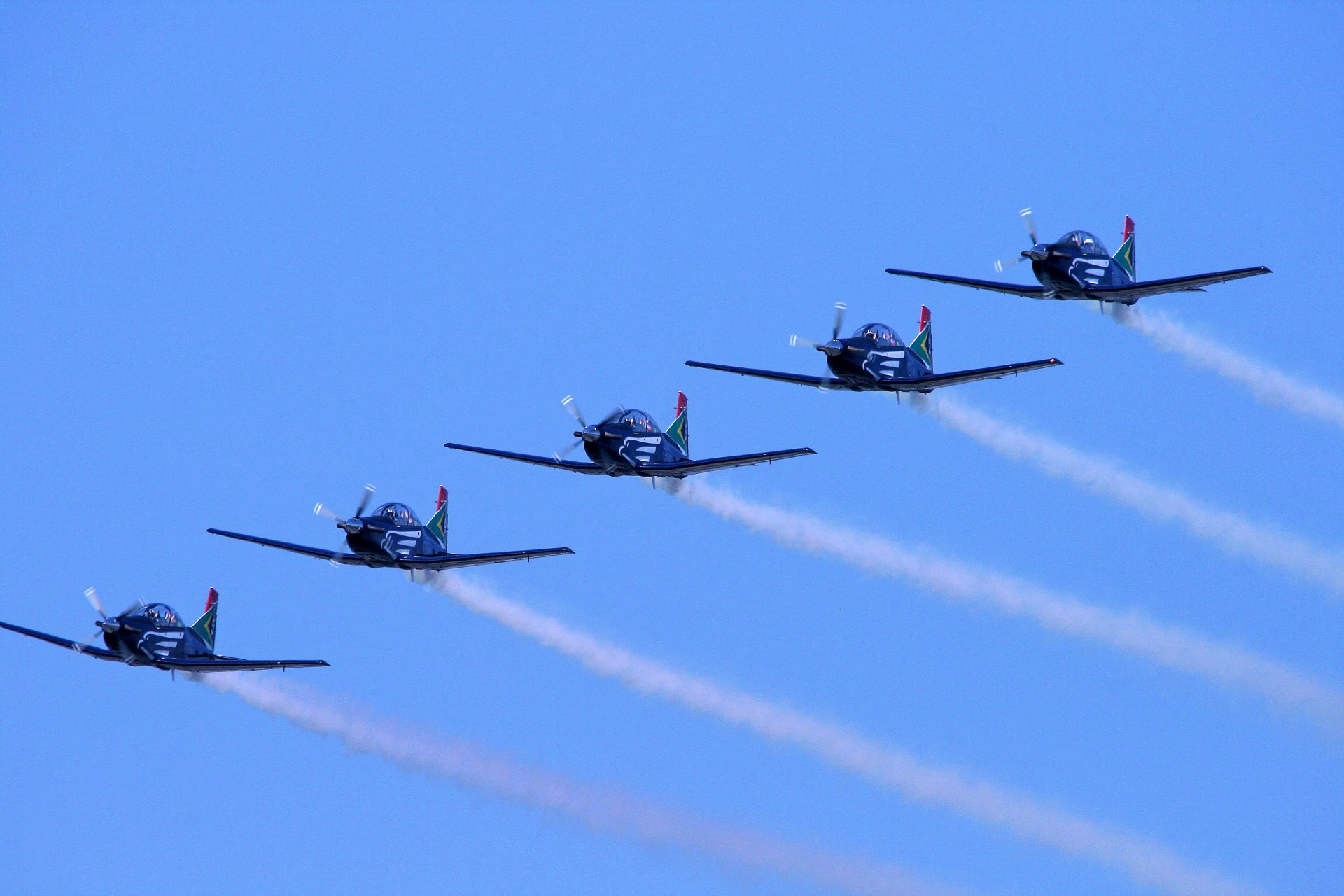 aircraft jet formation free photo