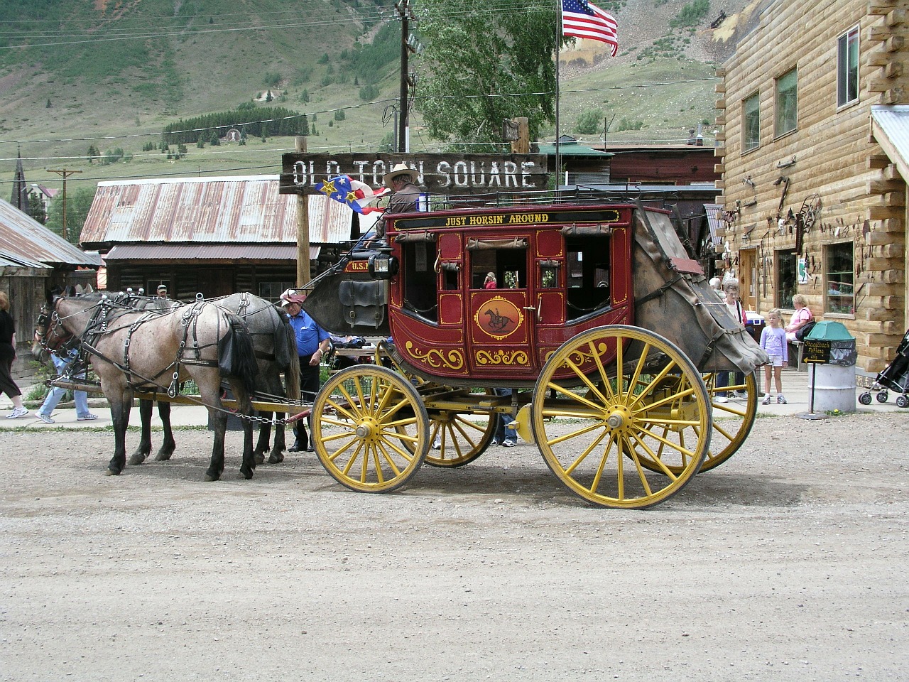 silverton stage couch stagecoach free photo