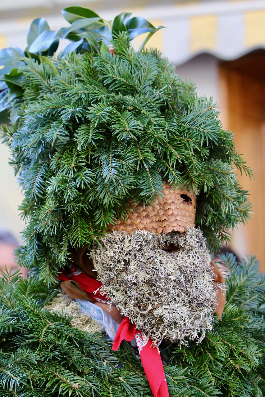 silvesterchlaus holly mask free photo