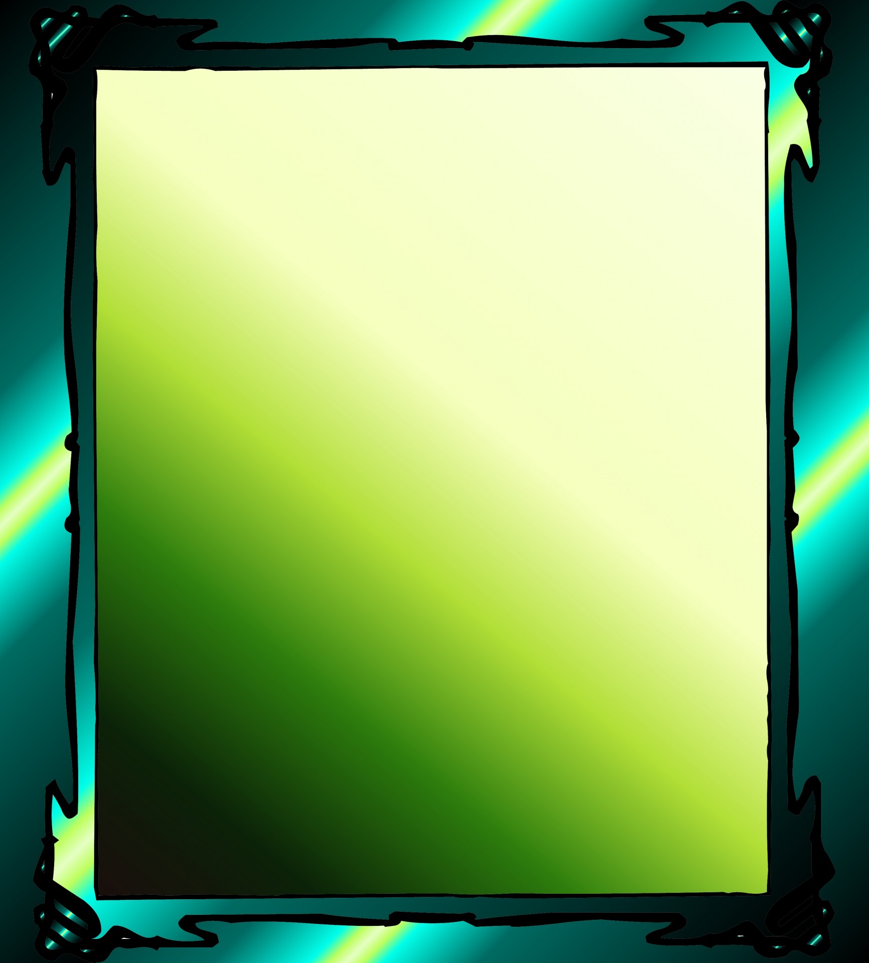 simple gradient green free photo