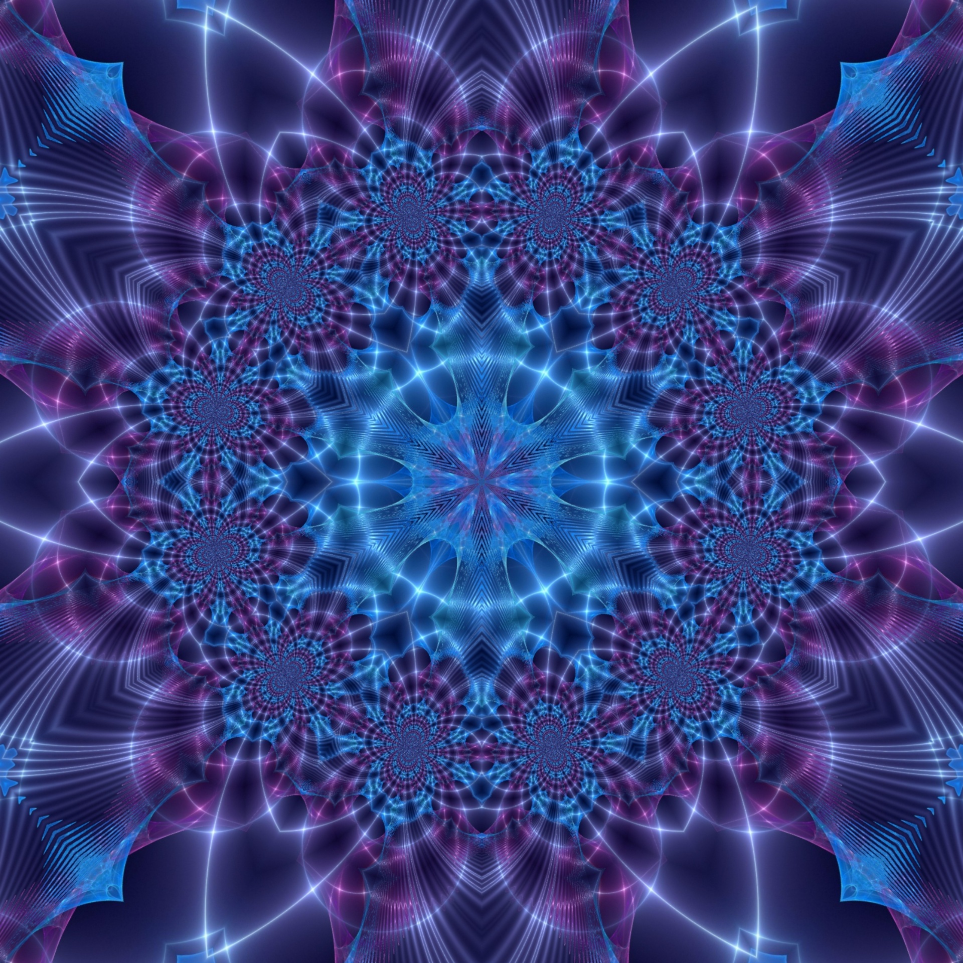 wallpaper kaleidoscope violet free photo