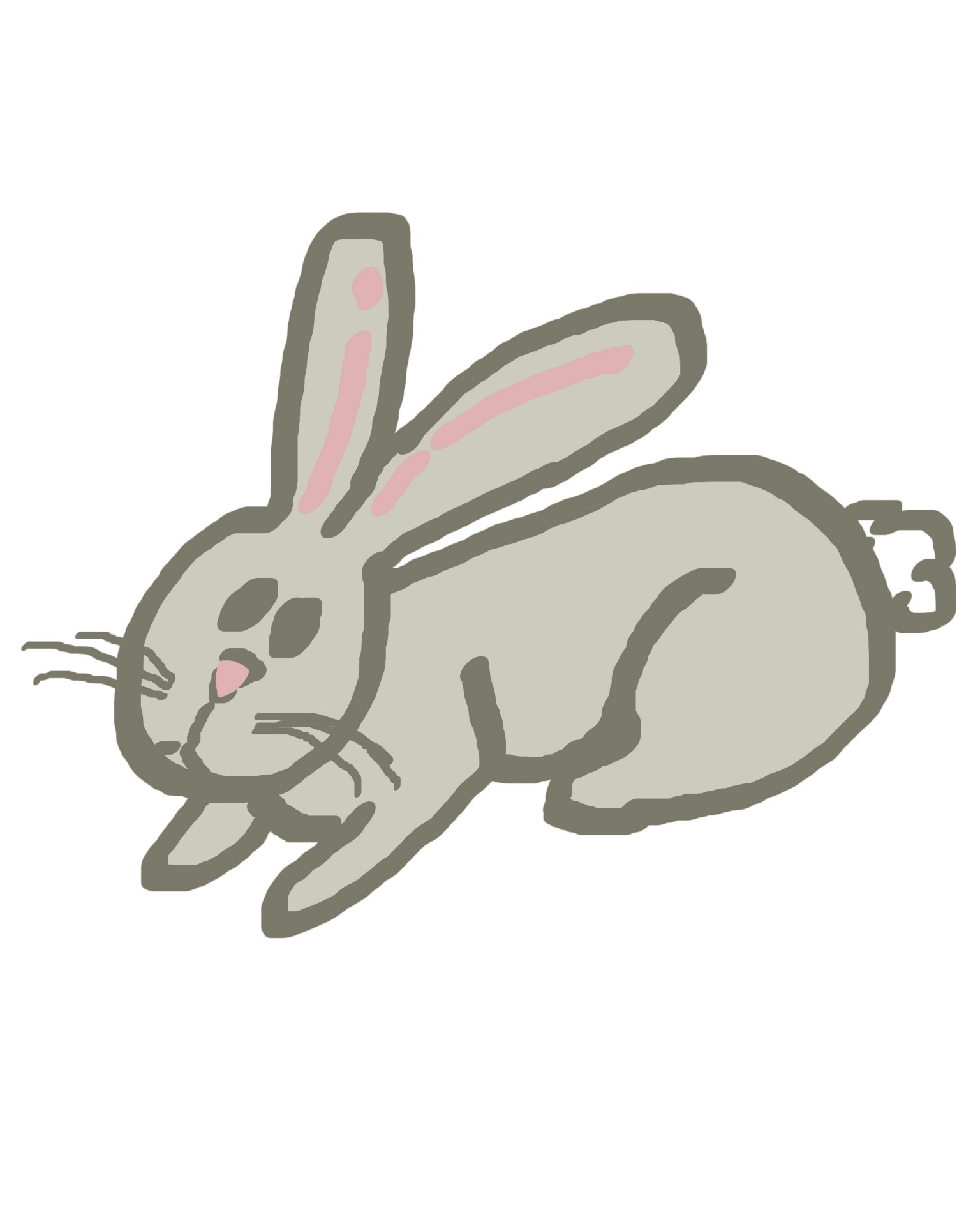 rabbit bunny doodle free photo