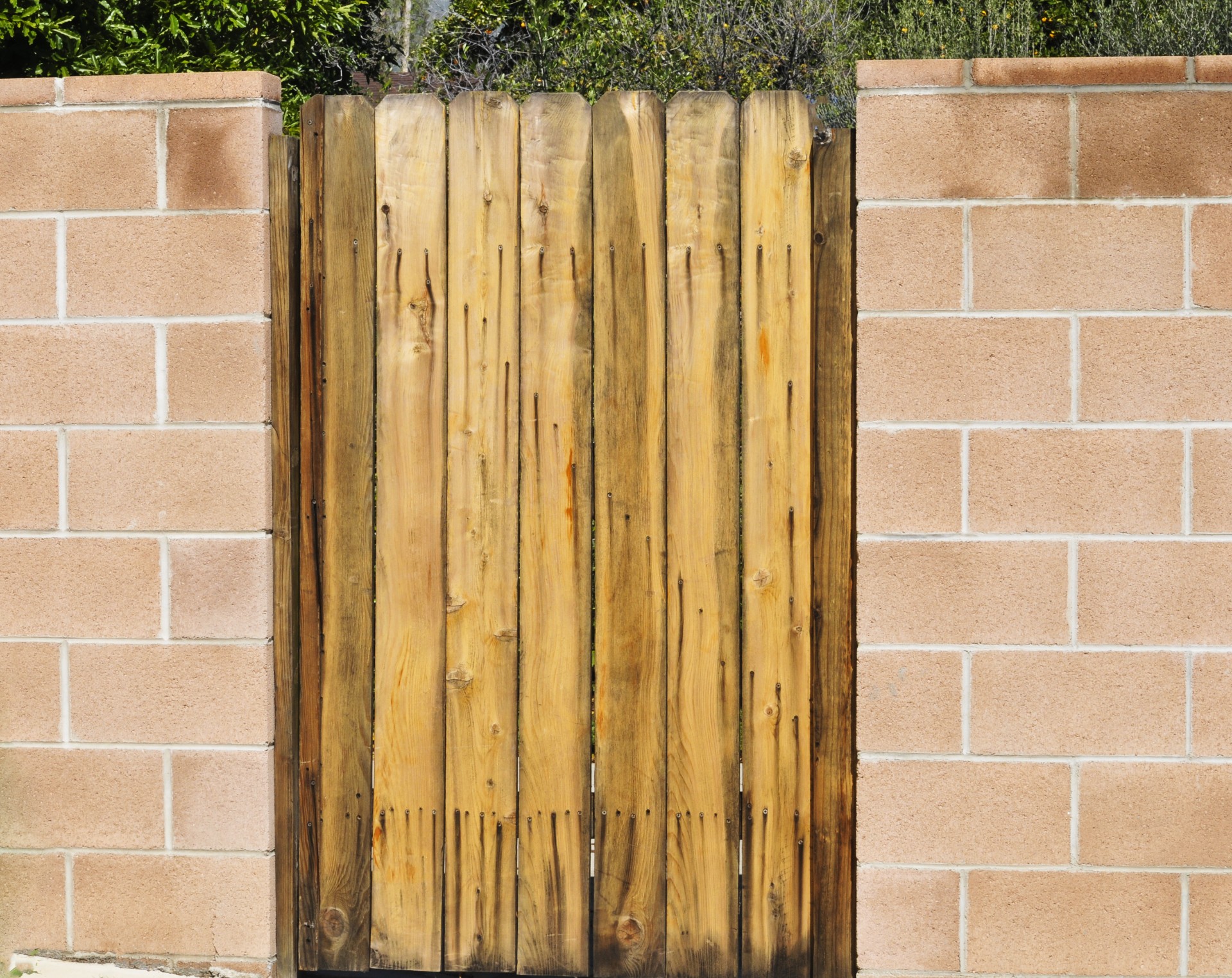 gate wood wooden free photo