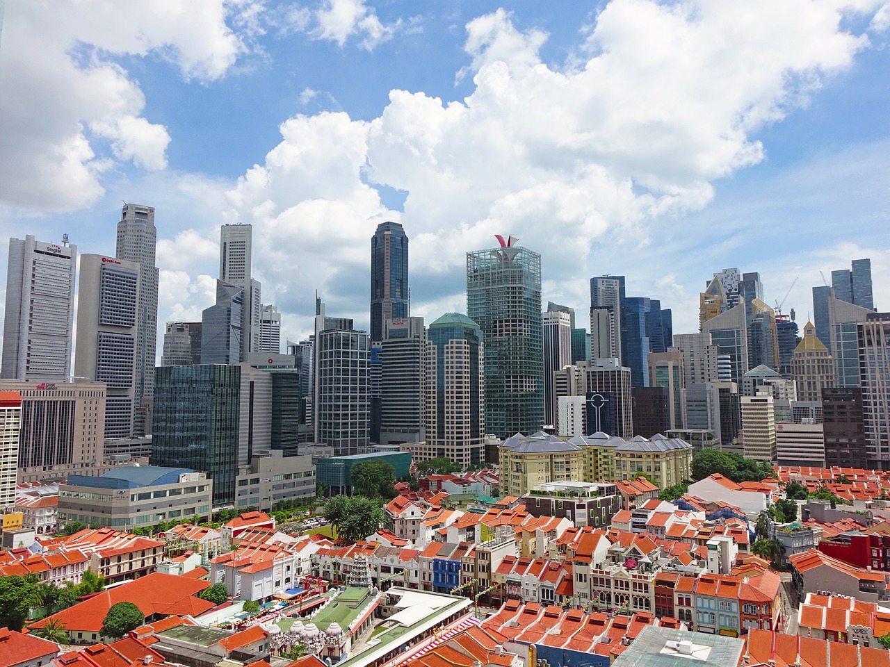 singapore chinatown tourist attraction free photo