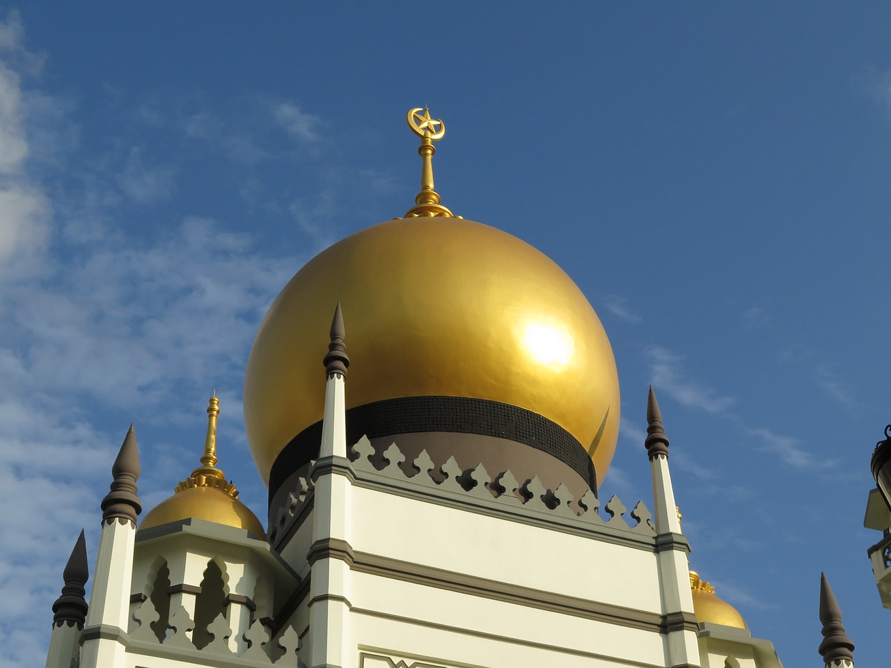 singapore sultan mosque kampong glam free photo