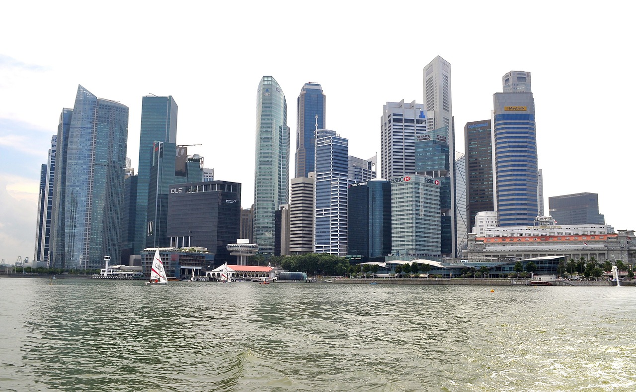 singapore water architectur free photo