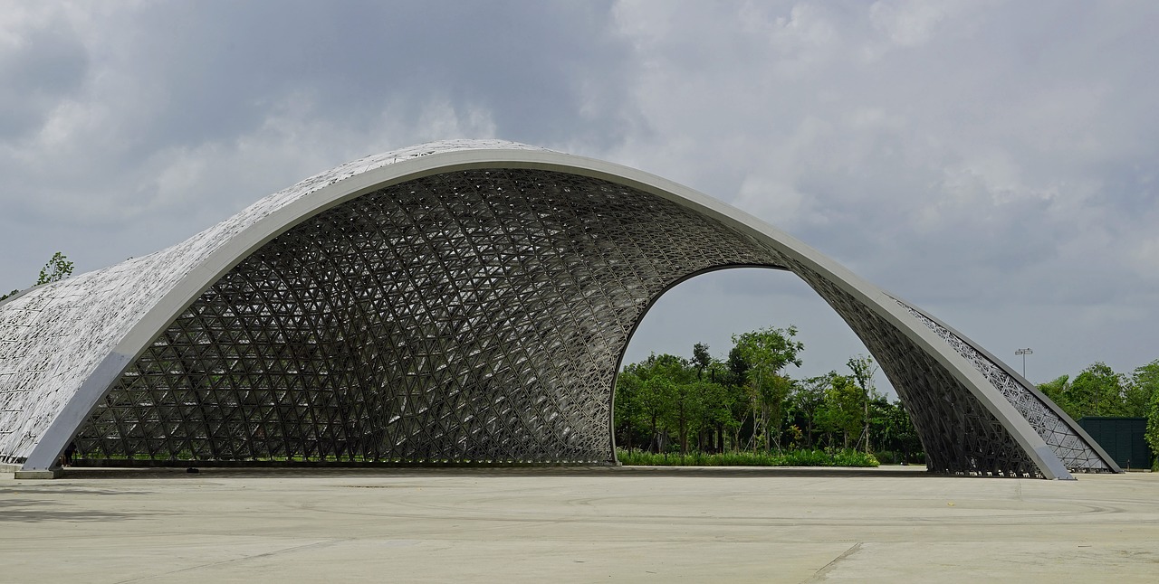 singapore pavilion building free photo