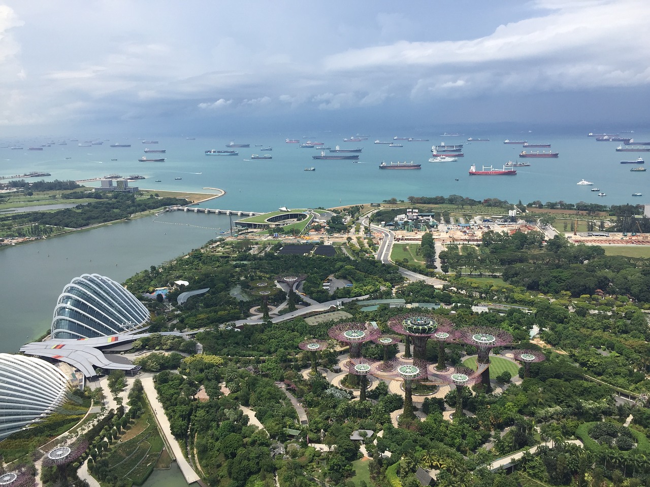 singapore asia travel free photo