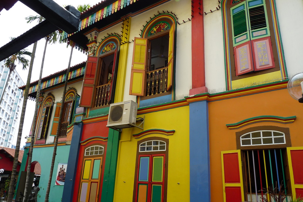 singapore arab street little india free photo