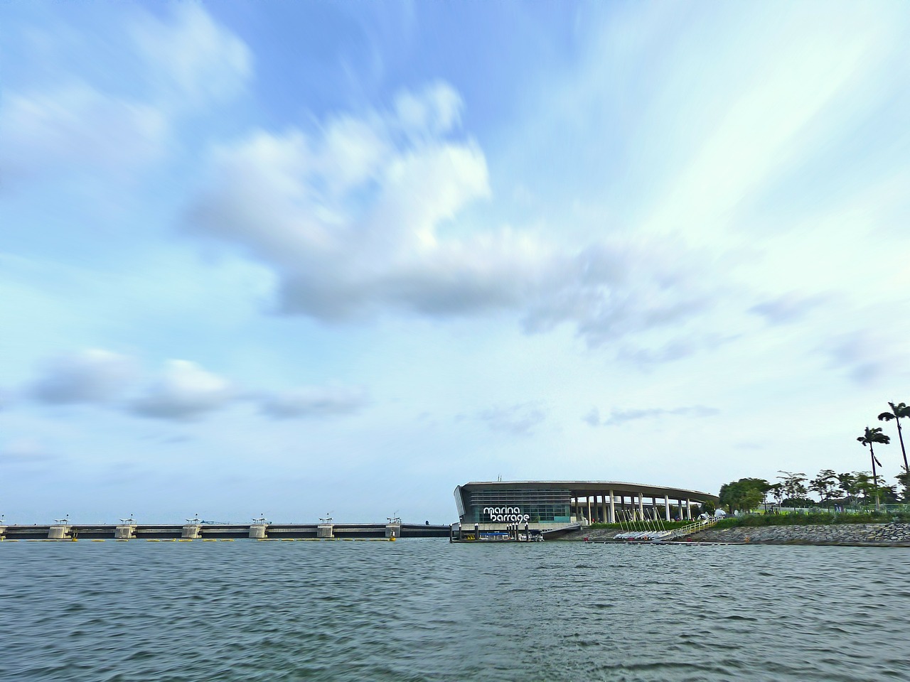 singapore marina barrage singapore landmark free photo