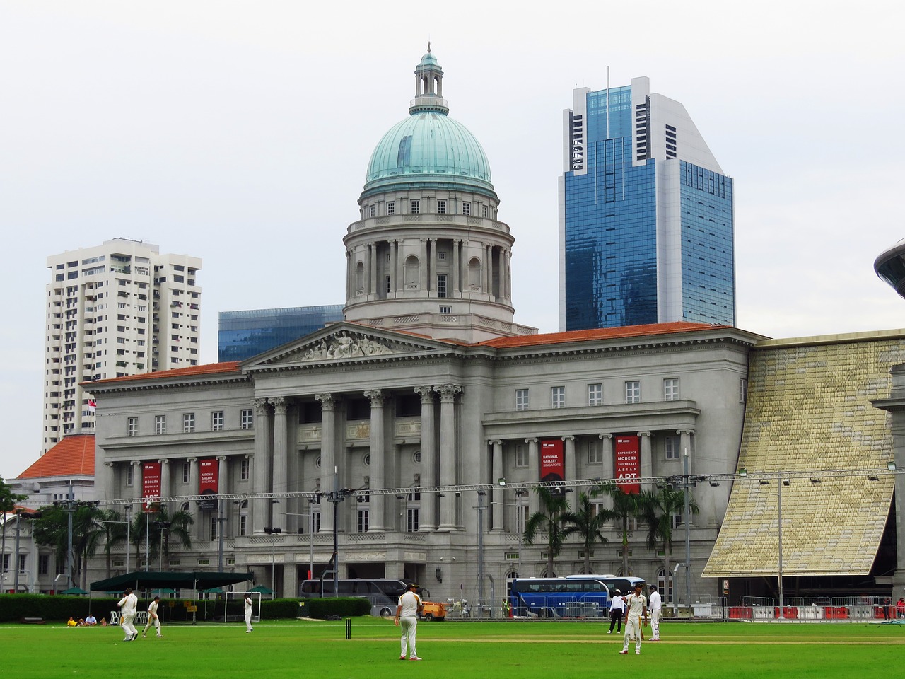 singapore national gallery building free photo