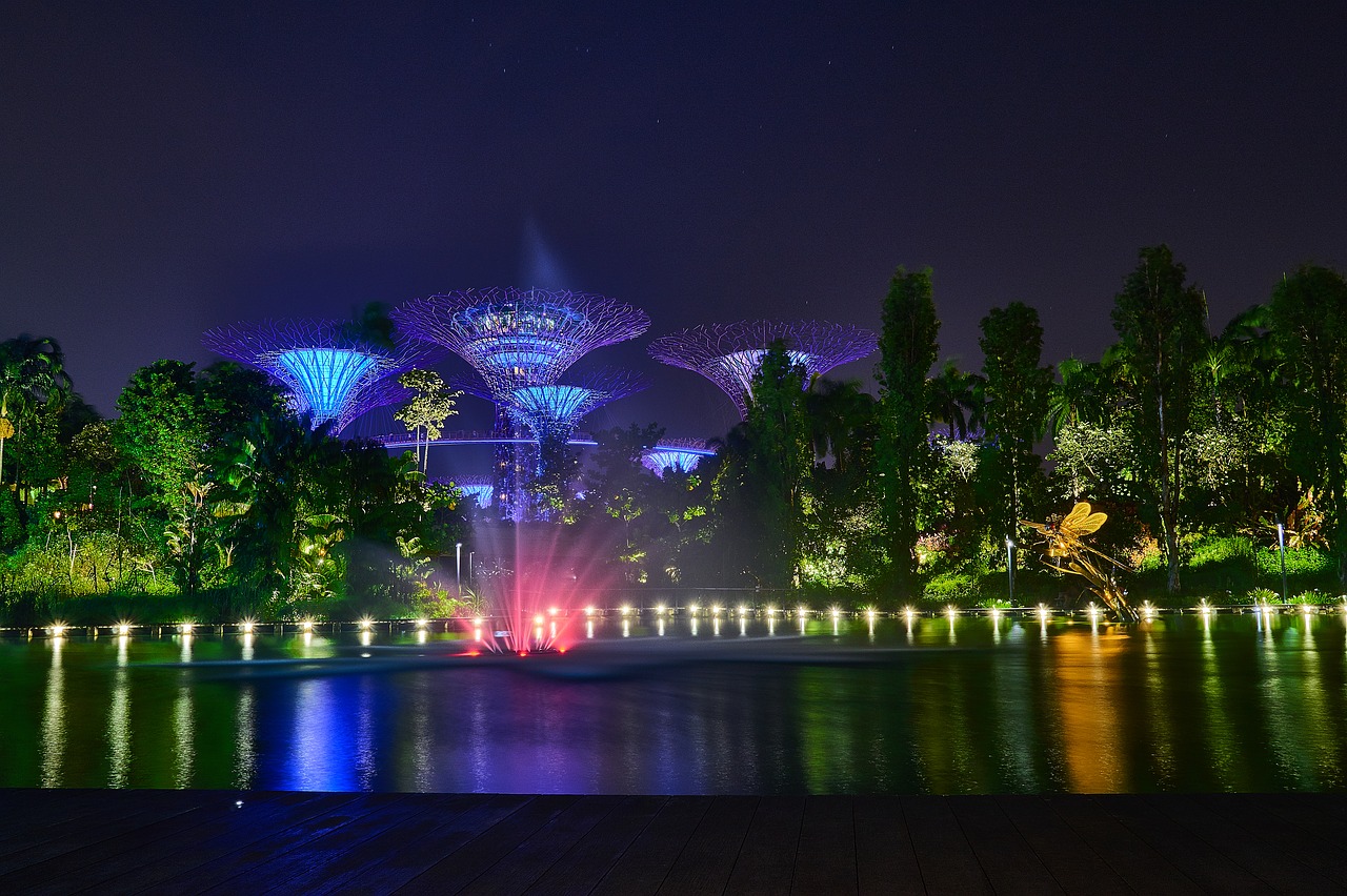 singapore reflection garden free photo