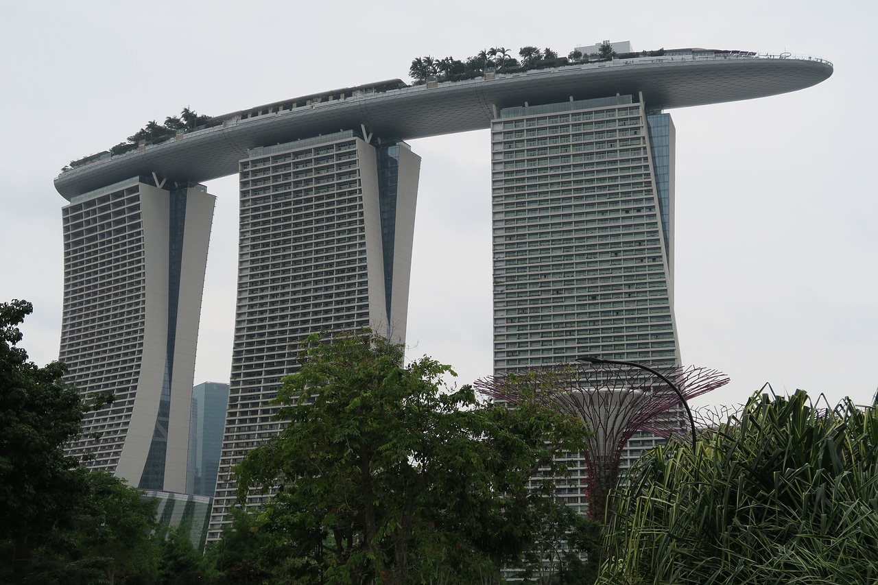 singapore  marina bay sands  hotel free photo