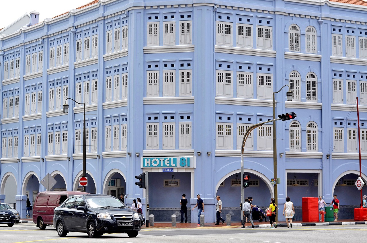 singapore  hotel  architecture free photo