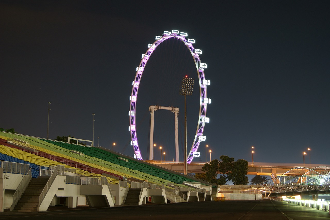 singapore flyer ferris wheel free photo