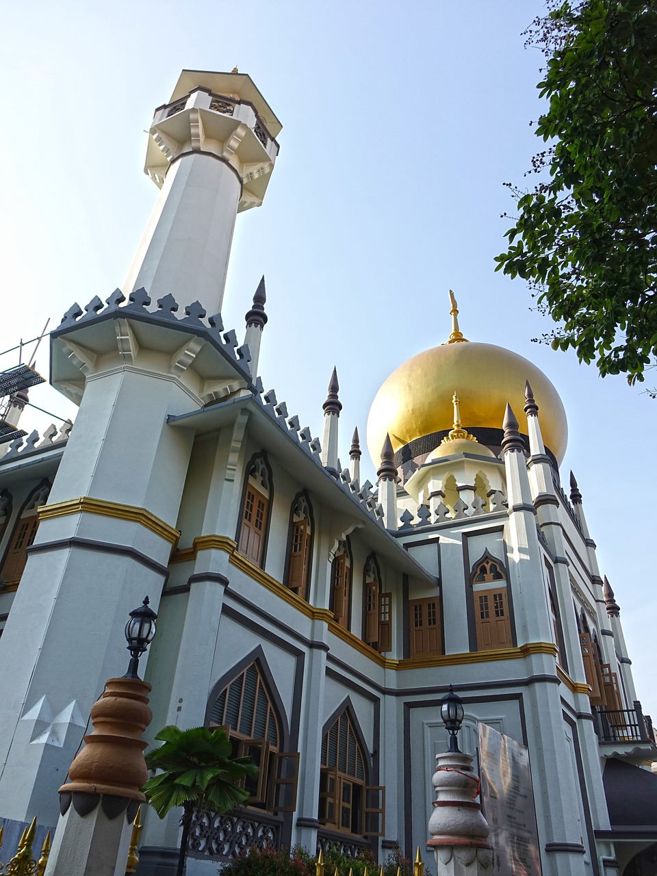 singapore sultan mosque masjid sultan free photo