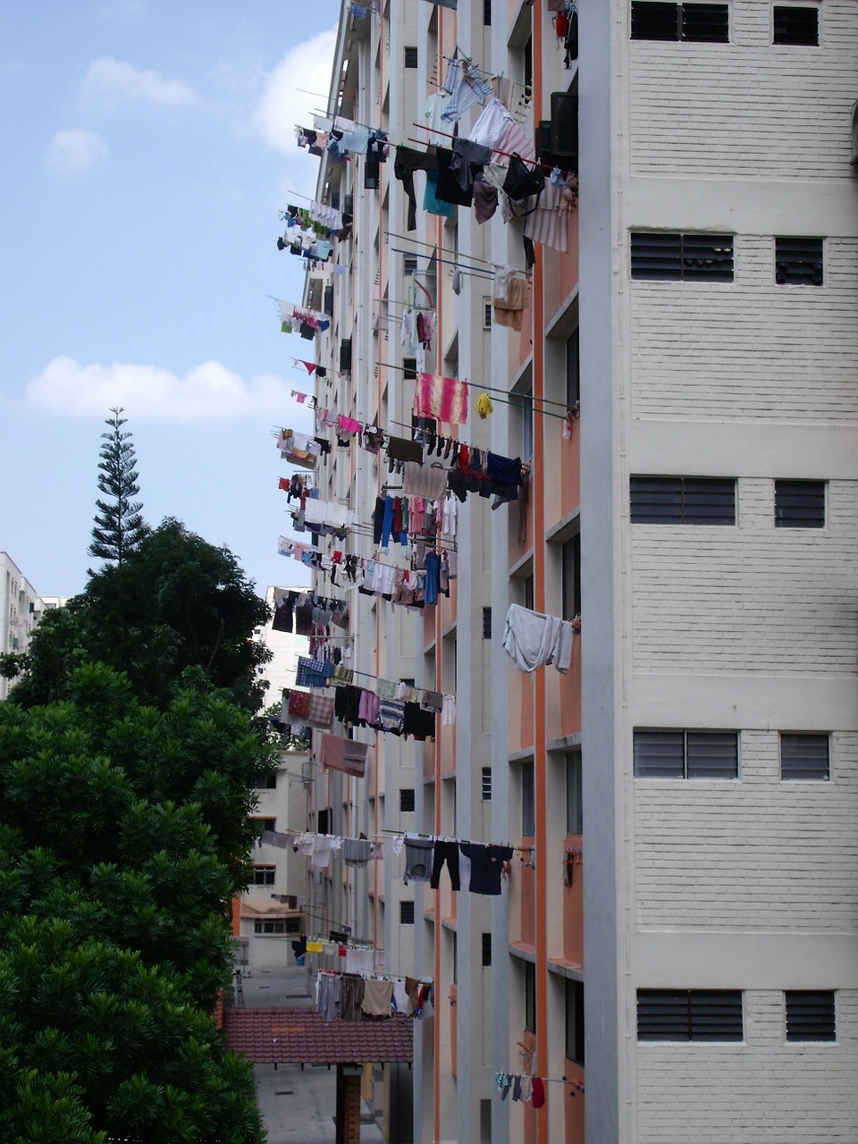 singapore laundry drying free photo