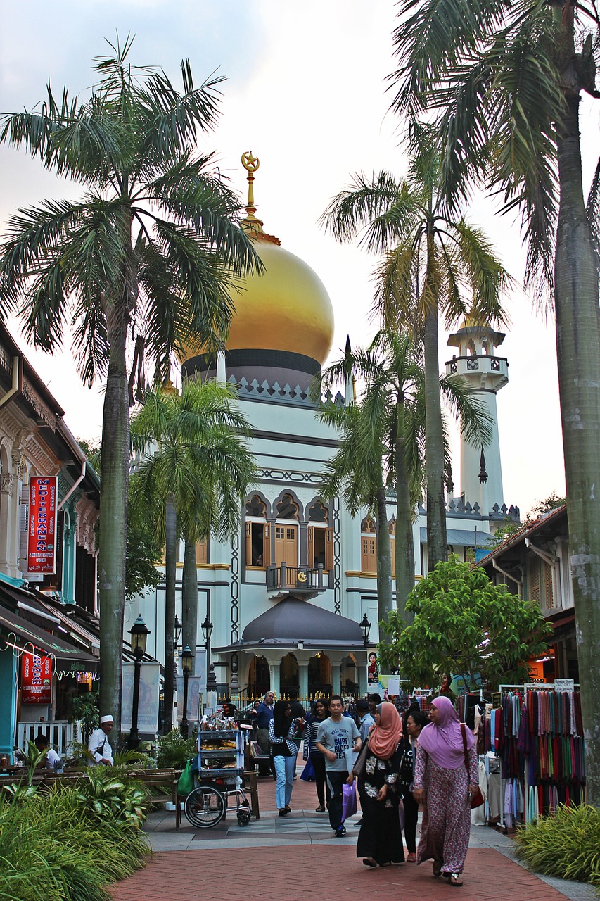 singapore mosque islam free photo